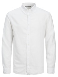 ανδρικό πουκάμισο jack & jones 12251024- bright white άσπρο