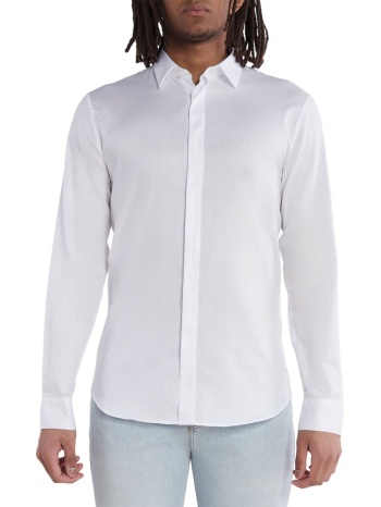 ανδρικό πουκάμισο armani exchange 3dzc23zn4dz ασπρο