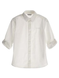 παιδικό πουκάμισο για αγόρι guess l3yh04we5w0-g011 άσπρο