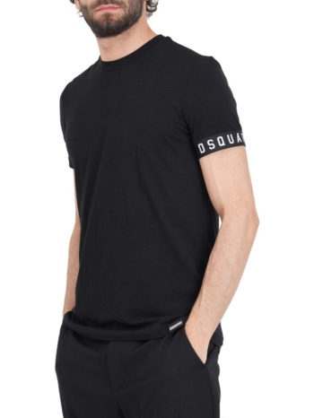 ανδρική μπλούζα dsquared d9m3s5400-01016 μαύρο σε προσφορά