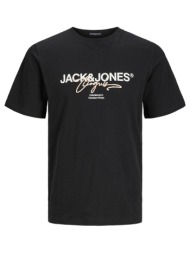 ανδρική μπλούζα jack&jones 12255452 μαύρο