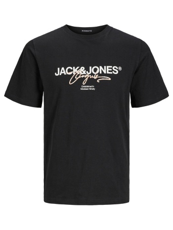 ανδρική μπλούζα jack&jones 12255452 μαύρο σε προσφορά
