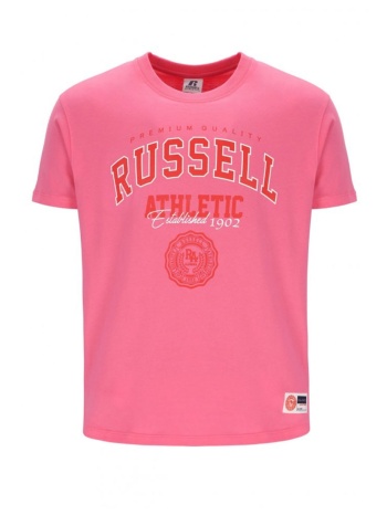 ανδρική μπλούζα russell athletic a4-055-1-376 ροζ σε προσφορά