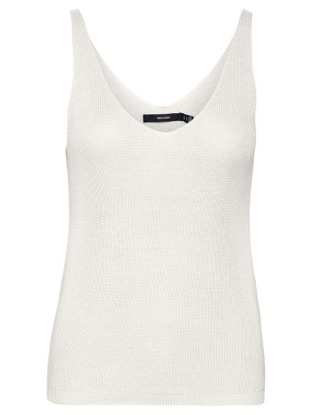 γυναικεία μπλούζα αμάνικη vero moda 10281877 ασπρο σε προσφορά