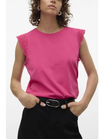 γυναικεία μπλούζα vero moda 10305210 φούξια σε προσφορά