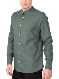 ανδρικό πουκάμισο rebase 241-rgs-581-forest green πράσινο