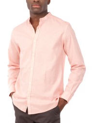 ανδρικό πουκάμισο rebase 241-rgs-581-dusty pink ροζ