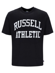 ανδρική μπλούζα russell athletic e4-600-1-099 μαύρο