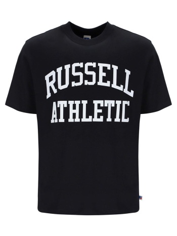 ανδρική μπλούζα russell athletic e4-600-1-099 μαύρο σε προσφορά
