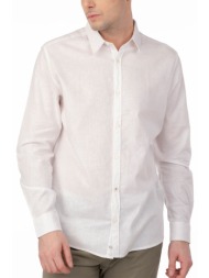 ανδρικό πουκάμισο rebase 241-rgs-580-off white άσπρο