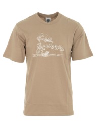 ανδρική μπλούζα franklin&marshall jm3262.000.1018p0t-402 μπεζ
