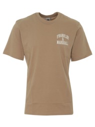 ανδρική μπλούζα franklin&marshall jm3257.000.1018p0t-402 μπεζ