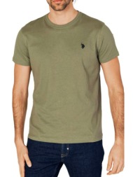 ανδρική κοντομάνικη μπλούζα u.s. polo assn. 67359-49351-141 χακί