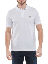 ανδρική κοντομάνικη μπλούζα u.s. polo assn. 67355-41029-100 ασπρο