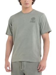 ανδρική μπλούζα franklin&marshall jm3232.000.1016g24-122 χακί