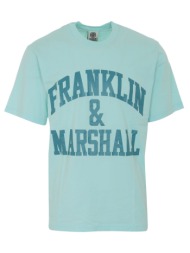 ανδρική μπλούζα franklin&marshall jm3011.000.1009p01-201 γαλαζιο