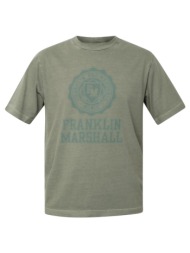 ανδρική μπλούζα franklin&marshall jm3231.000.1016g24-122 χακί