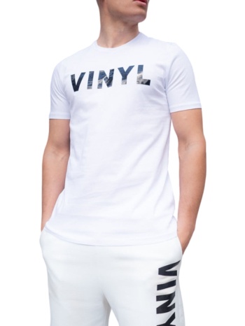 ανδρική μπλούζα vinyl 44952-02 ασπρο
