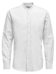 ανδρικό πουκάμισο only&sons 22019173-white άσπρο