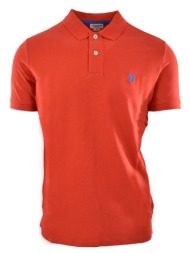 ανδρική κοντομάνικη μπλούζα u.s. polo assn. 67355-41029-155 κόκκινο