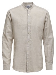 ανδρικό πουκάμισο only&sons 22019173-chinchilla πουρο