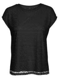γυναικεία μπλούζα vero moda 10304457-black μαύρο