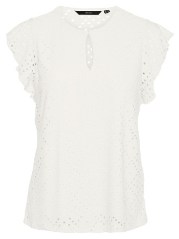 γυναικεία μπλούζα vero moda 10306398-snow white άσπρο σε προσφορά