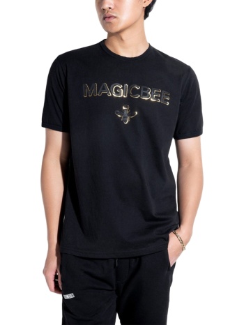 ανδρική μπλούζα magic bee 2407-black μαύρο