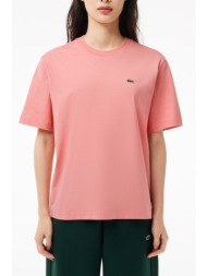γυναικεία μπλούζα lacoste tf7215-qds κοραλί