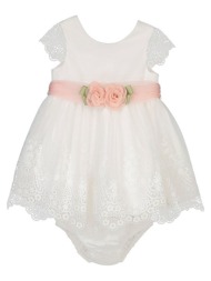 παιδικό φόρεμα για κορίτσι abel&lula 24-05011-001 άσπρο