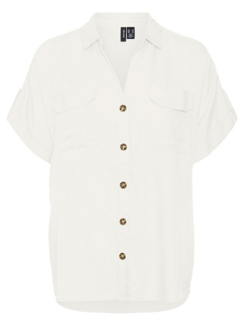 γυναικείο πουκάμισο vero moda 10310139-snow white άσπρο σε προσφορά
