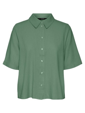 γυναικείο πουκάμισο vero moda 10303687-hedge green μεντα σε προσφορά