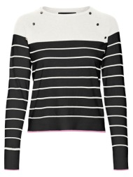 γυναικεία μπλούζα vero moda 10300043-black μαύρο