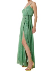 γυναικείο φόρεμα enzzo 241292 πράσινο