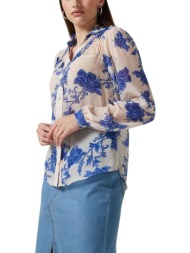 γυναικείο πουκάμισο enzzo 241008 μπλε