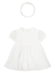 παιδικό σετ φόρεμα για κορίτσι mayoral 24-01629-047 άσπρο