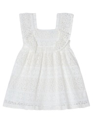παιδικό φόρεμα για κορίτσι mayoral 24-03924-035 άσπρο
