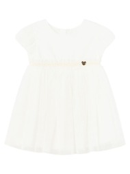 παιδικό φόρεμα για κορίτσι mayoral 24-01904-064 άσπρο