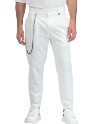 ανδρικό παντελόνι vittorio artist 500-24-varese-off white άσπρο