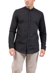 ανδρικό πουκάμισο vittorio artist 800-24-402-black μαύρο