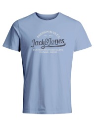 ανδρική μπλούζα jack&jones 12259674 μπλε ραφ