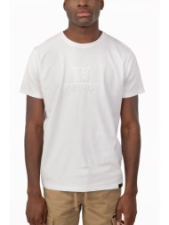 ανδρική μπλούζα rebase 241-rts-293-white άσπρο