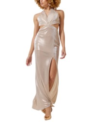 γυναικείο φόρεμα enzzo 241331 χρυσό
