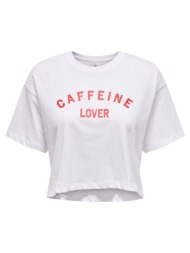 γυναικεία μπλούζα only 15327667-caffeine κόκκινο