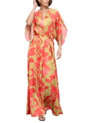 γυναικείο φόρεμα nadia chalimou 77086-030 πολύχρωμο