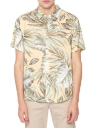 κοντομάνικο πουκάμισο ss eco rayn paradise palm guess