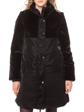 παλτό με γούνα sundsvall desigual σε προσφορά