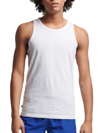 αμάνικο top organic cotton vintage logo vest superdry σε προσφορά