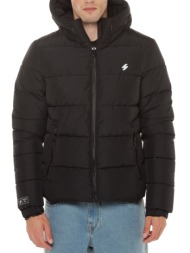 puffer μπουφάν hooded sports puffer jacket superdry