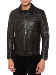δερμάτινο μπουφάν seventies leather jacket superdry